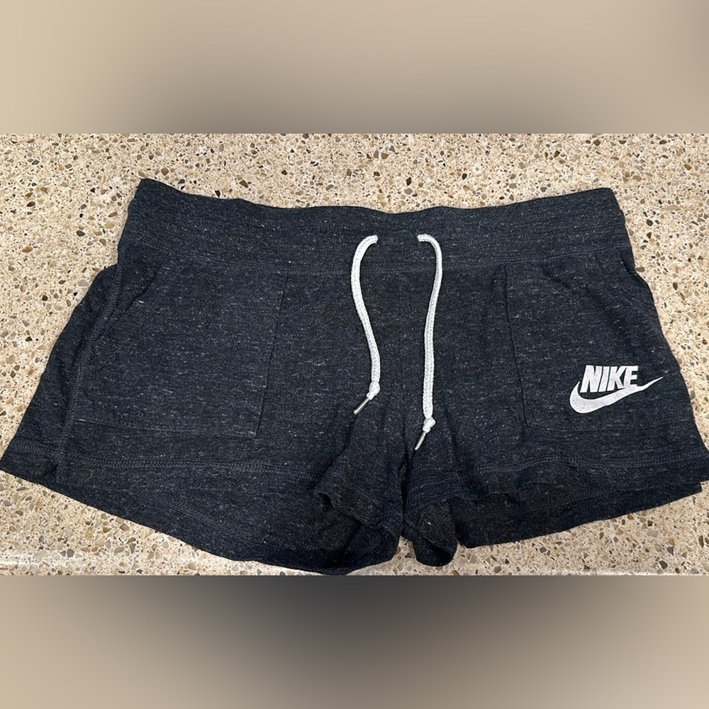 Women’s gray Nike soft shorts size large